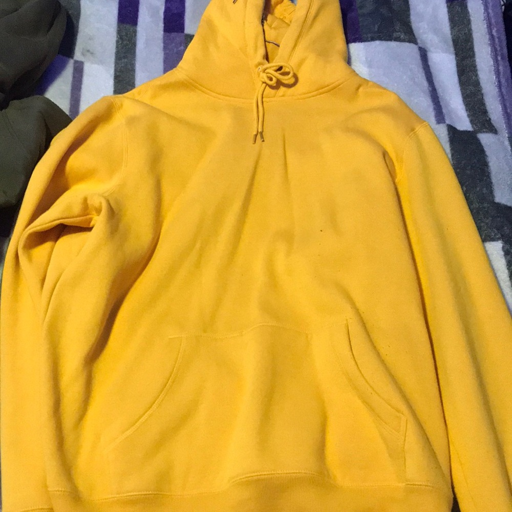 Yellow sweater